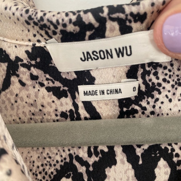 NEVER WORN NWOT Jason Wu collection Print Dress - Picture 1 of 2